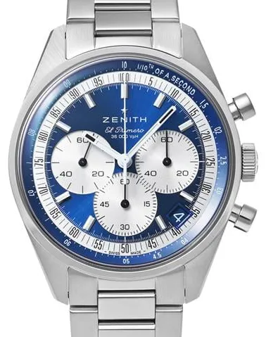 Zenith Chronomaster Original 03.3200.3600/51.M3200 Stainless steel Blue  Japan | Dealer | EveryWatch