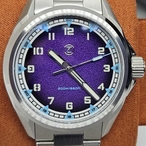 Zelos Stainless steel Purple 2023 | Dealer | EveryWatch