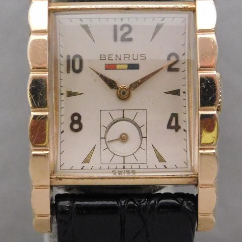 Benrus Yellow gold Silver 1960 | Dealer | EveryWatch