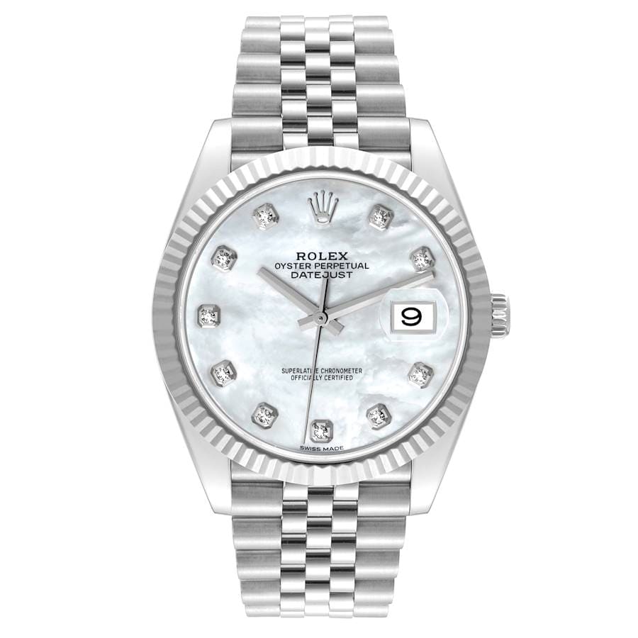 Rolex Datejust 126334 White gold and Stainless steel Perlmutt 2022