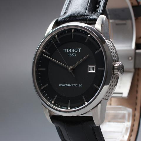 TISSOT ブラック ダイバーズウォッチ tissot-luxury-