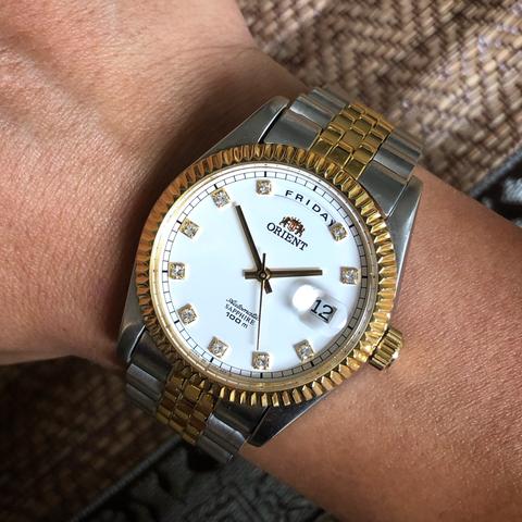 Orient President Day Date SEV0J002WY 美品 Orient SEV0J002WY Stainless steel 2000 | Dealer | EveryWatch