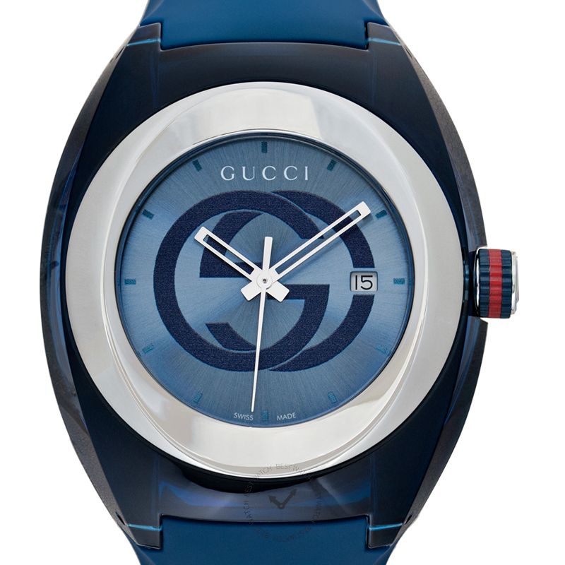 Gucci Sync YA137104A Plastic and Stainless steel Blue | Dealer