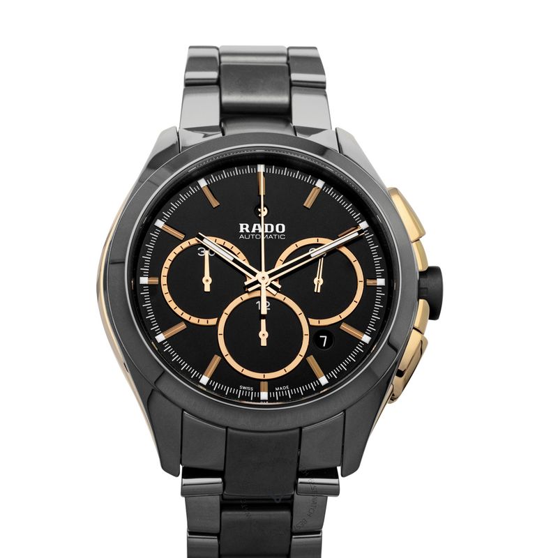 Rado HyperChrome R32277152 Ceramic and Stainless steel Black