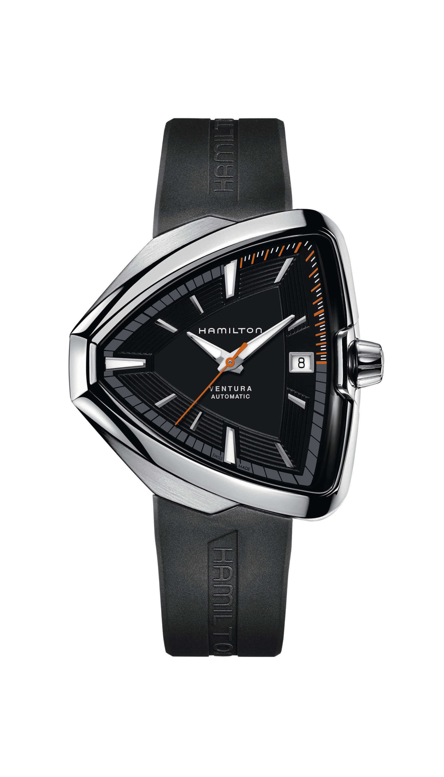 Hamilton Ventura H24555331 Stainless steel Black Italy | Dealer