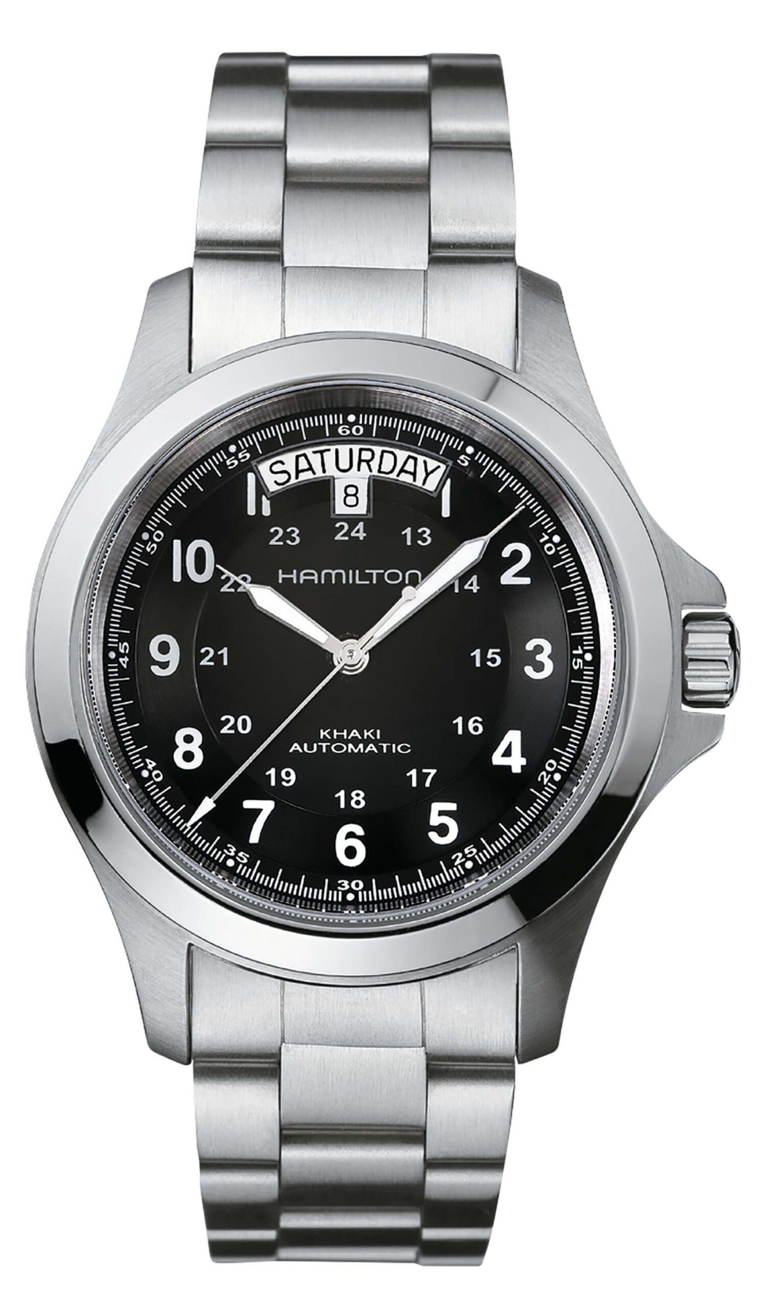 Hamilton Khaki Field H644550 Stainless steel Black 2022 | Dealer