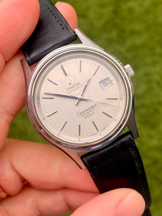 RITAO CHAN専用OMEGA Seamaster Cosmic 2000 Omega Seamaster Cosmic 2000 166.132 Stainless steel Blue