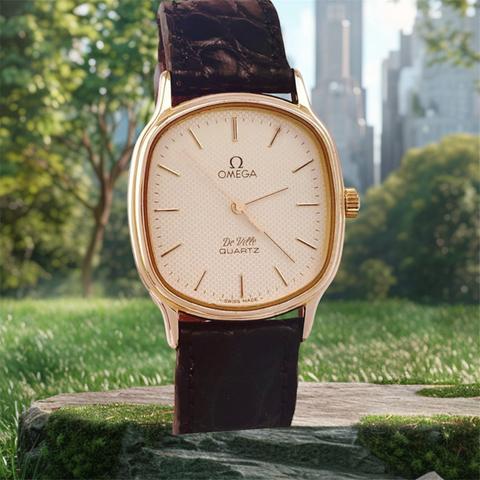 Omega De Ville 390 0809 Yellow gold and Stainless steel Golden