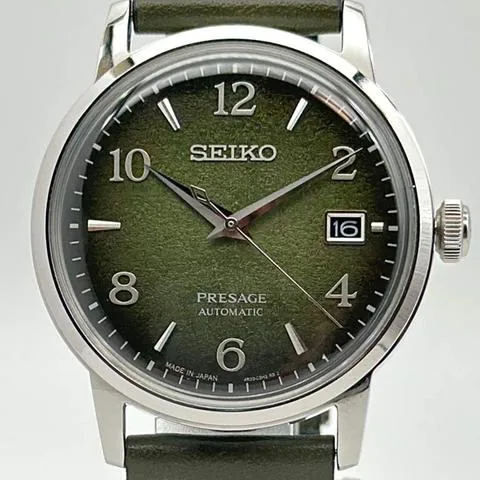 Seiko Presage SARY181 Stainless steel Green Japan | Dealer | EveryWatch