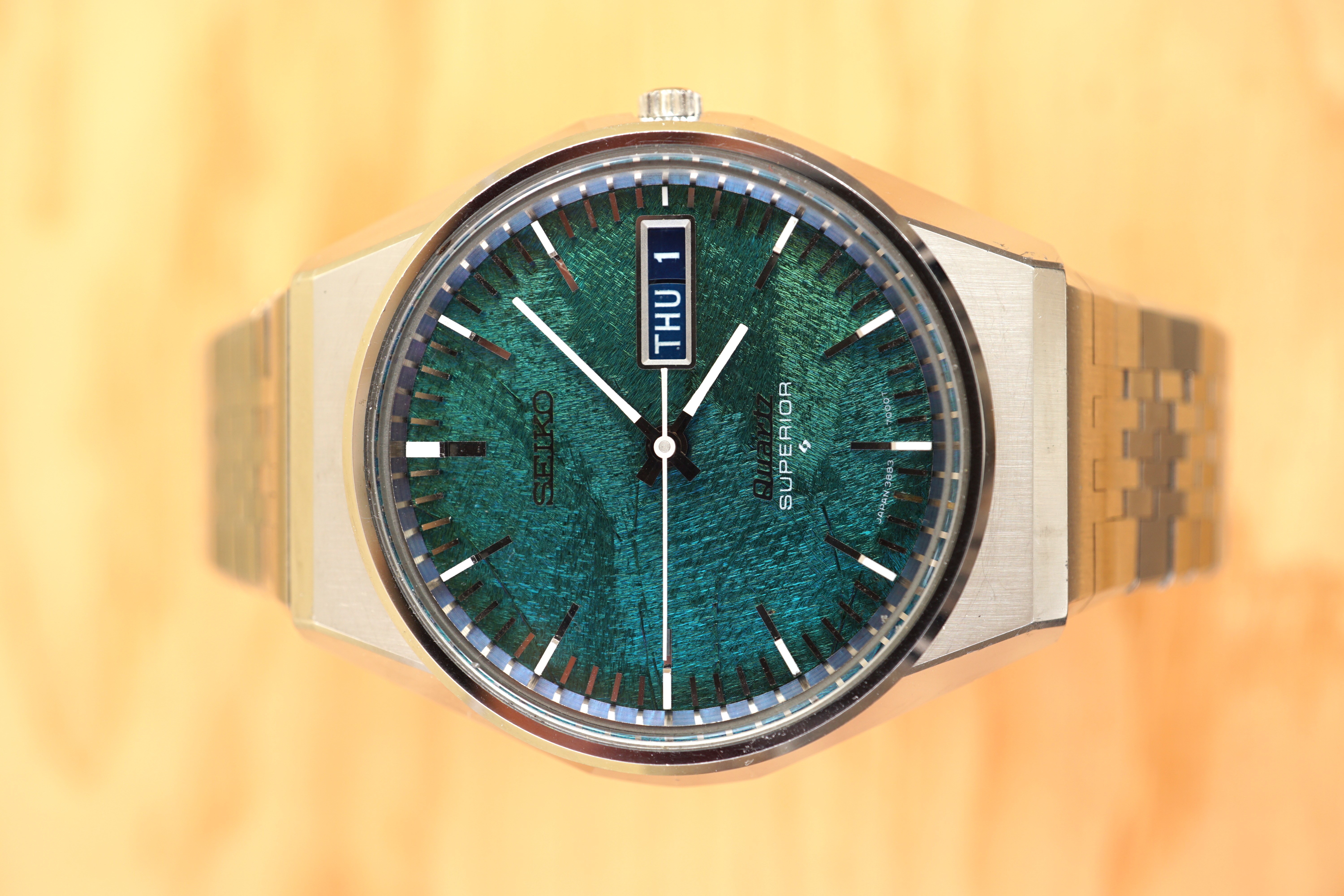 セイコー SEIKO 3883-7000 SEIKO Superior 3883-7000 Morpha Butterfly Dial blue Dial