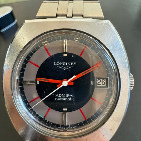 レア！LONGINES ADMIRAL TVスクリーン Longines Admiral – Analog:Shift
