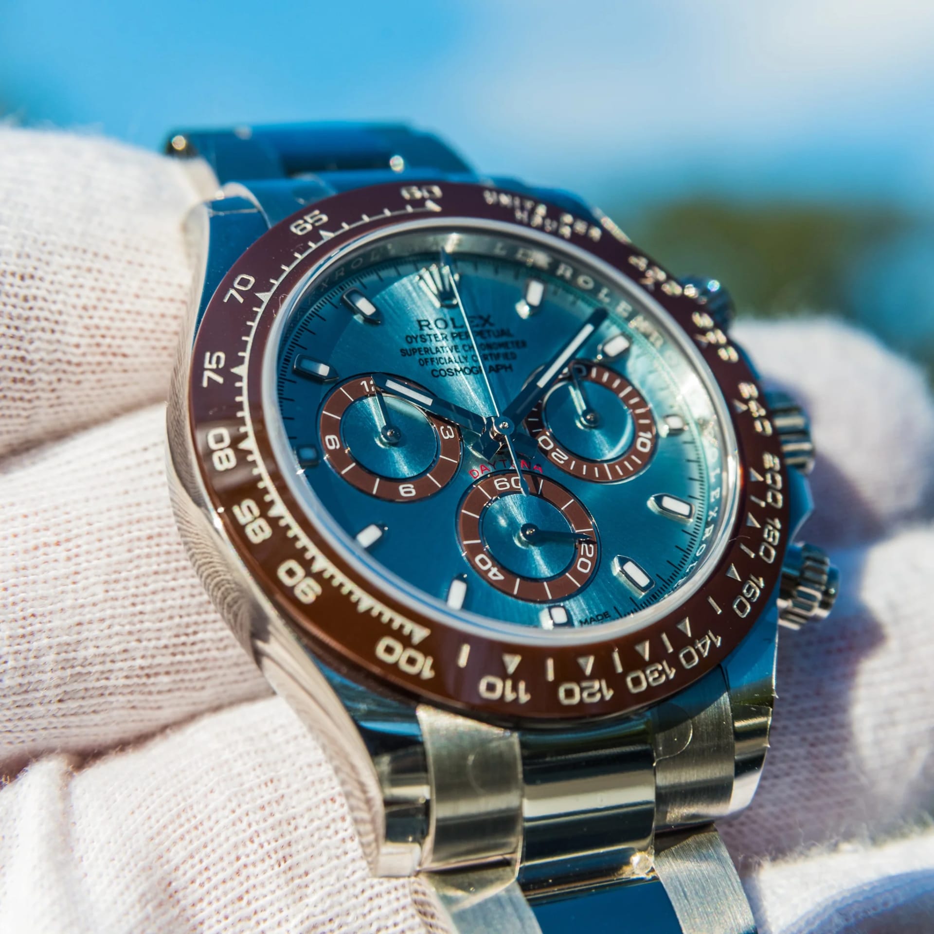 Rolex Daytona 116506-0001 Platinum Ice blue 2023 | Dealer | EveryWatch