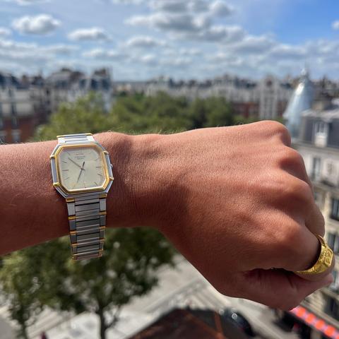 Seiko Credor 7771-5010 Yellow gold Golden 1990 France | Dealer