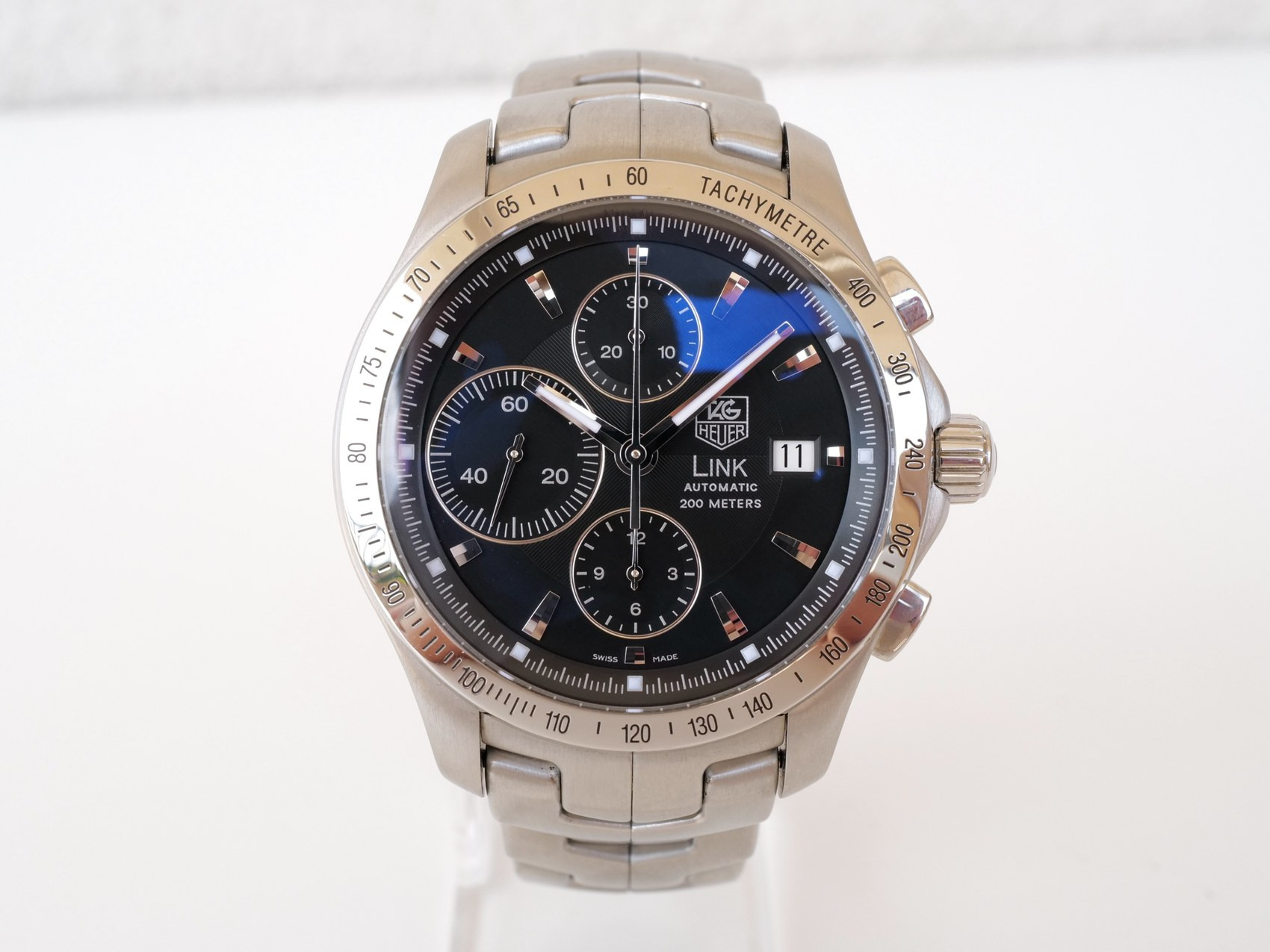 Tag Heuer Link Cjf2110 Leather Band Tag Heuer Link Calibre 16 - Main Image