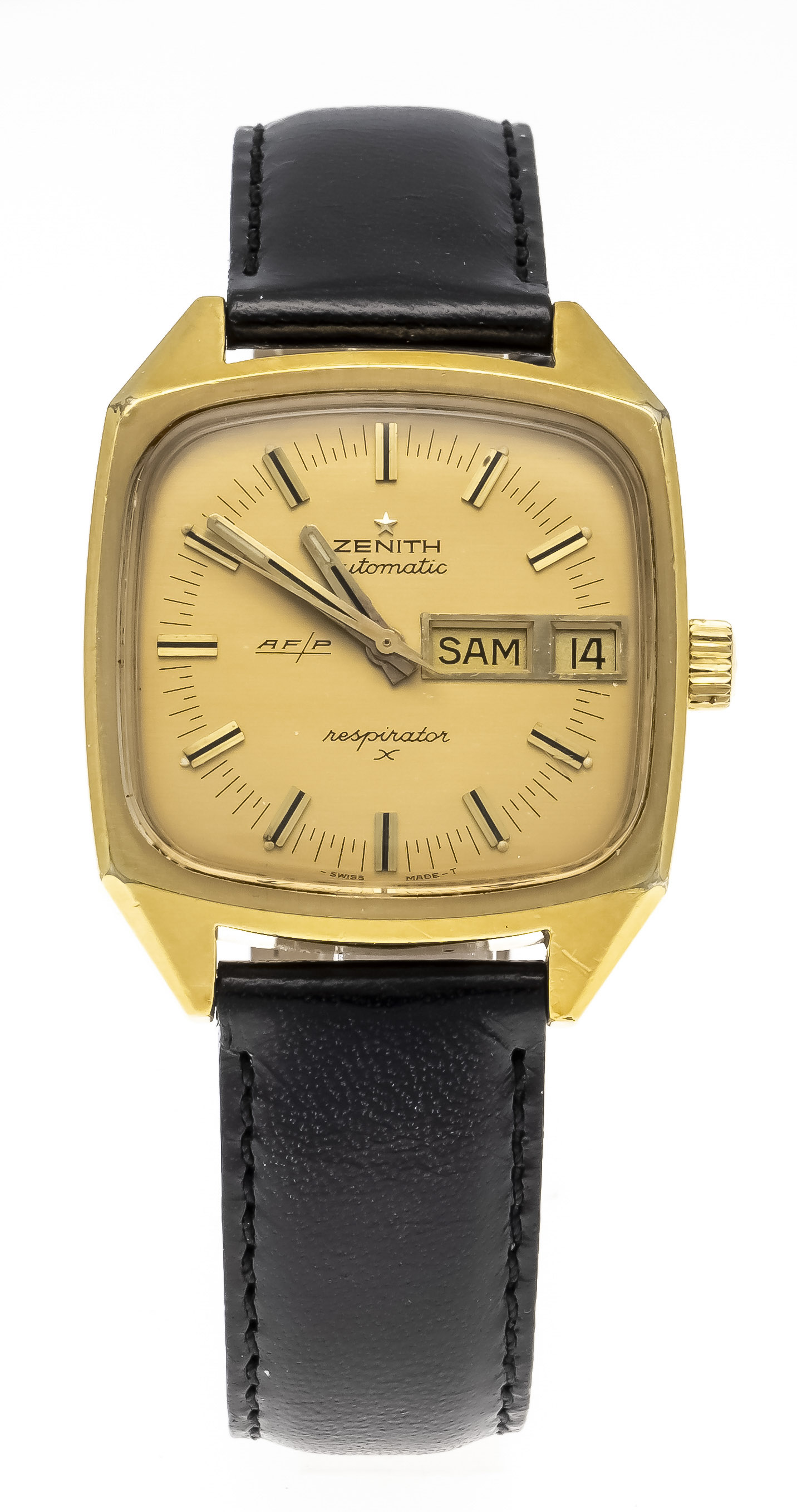 Zenith Respirator SC6787 Yellow gold Golden 1970 | 169th Auction