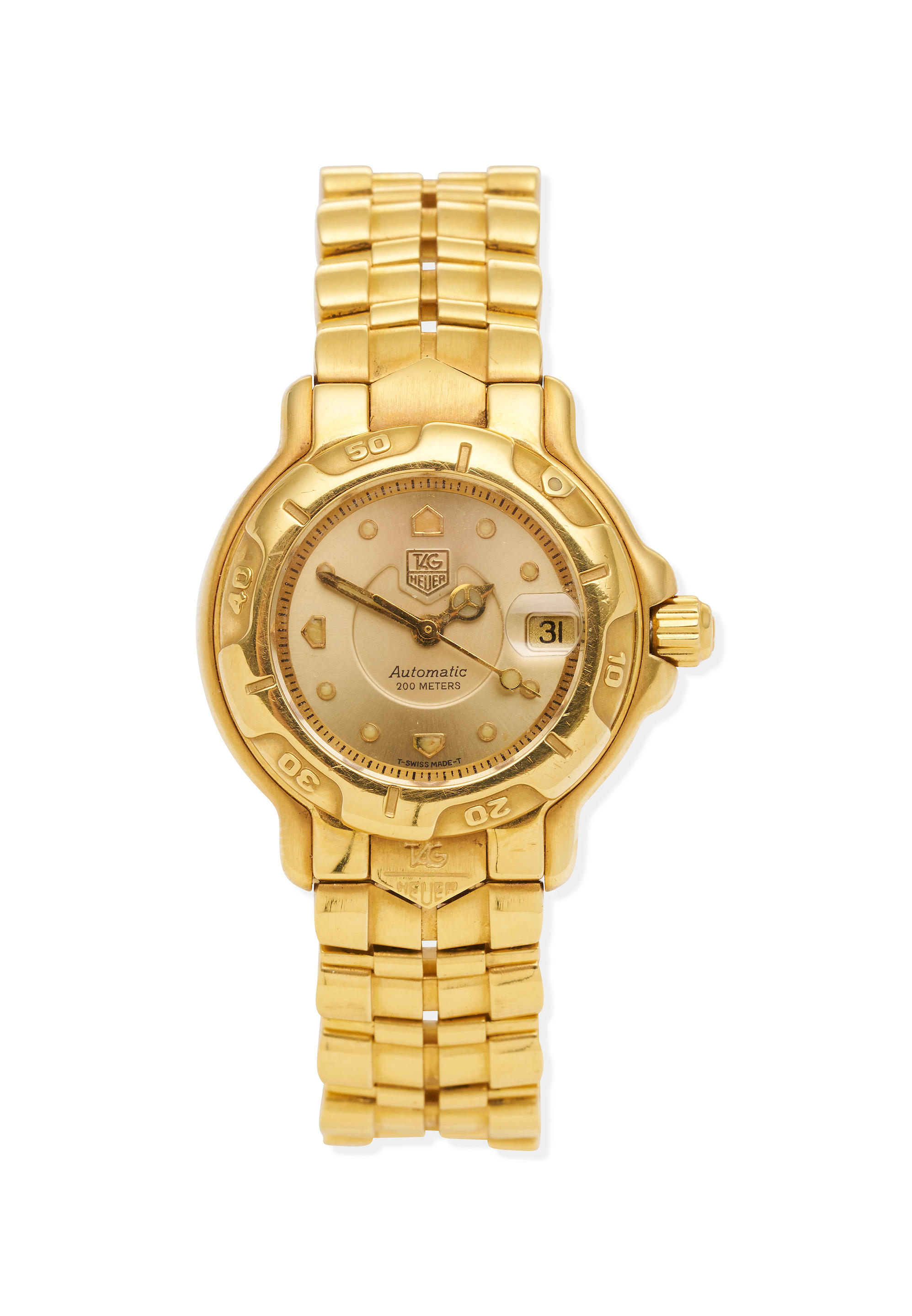Raymond Weil Geneve 18K Gold Plated 32mm Black Dial Watch