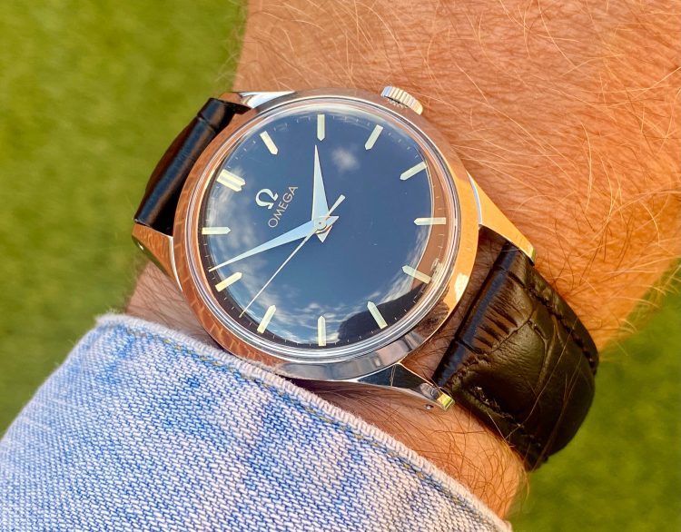 Omega 2760-11SC Stainless steel Black 1952 United Kingdom | Dealer