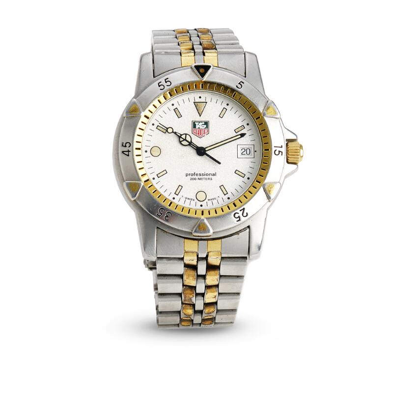 TAG Heuer Professional Sports Watch 955.706G Stainless steel and