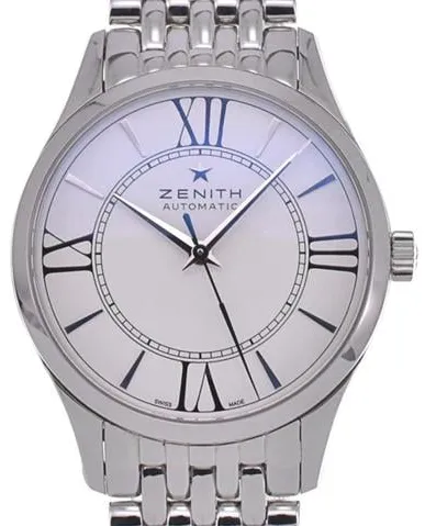 Zenith Elite 03.2310.679/38.M2310 Stainless steel White Japan | Dealer |  EveryWatch