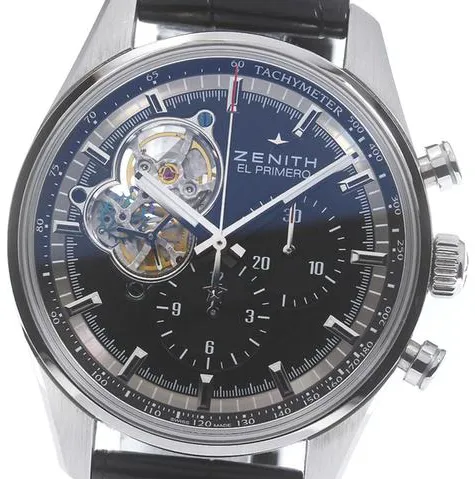 Zenith El Primero Chronomaster 03.2040.4061 Stainless steel Black Japan |  Dealer | EveryWatch