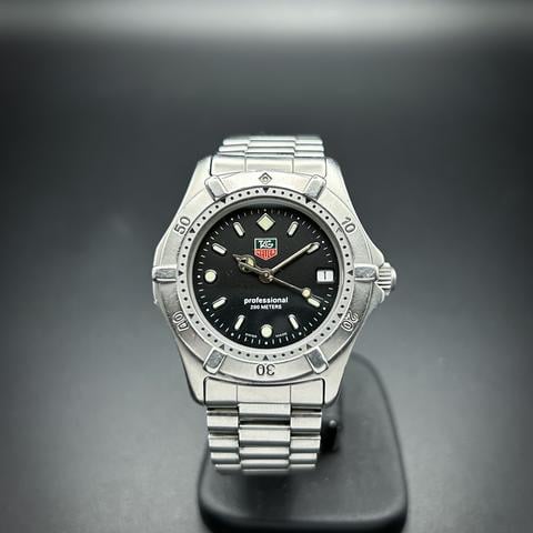 TAG Heuer 2000 WE1211-R Stainless steel Black 1995 | Dealer