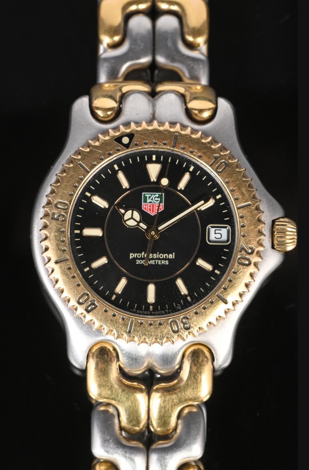 TAG Heuer Professional WG1125 KF6389 Stainless steel and Gold