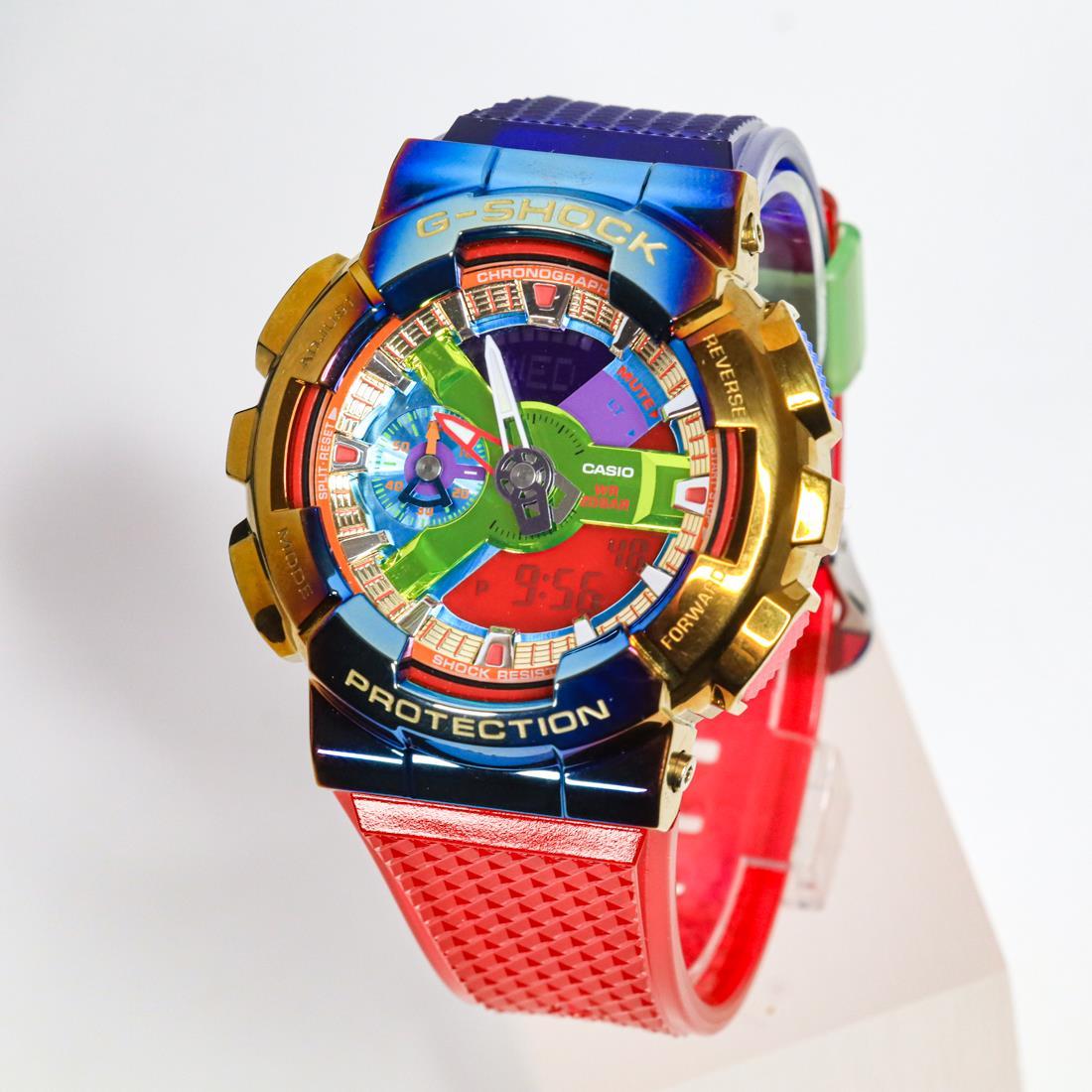 CASIO G-SHOCK GM-110RB-2AJF レインボー Casio G-Shock GM-110RB-2A 49mm in Stainless Steel - US