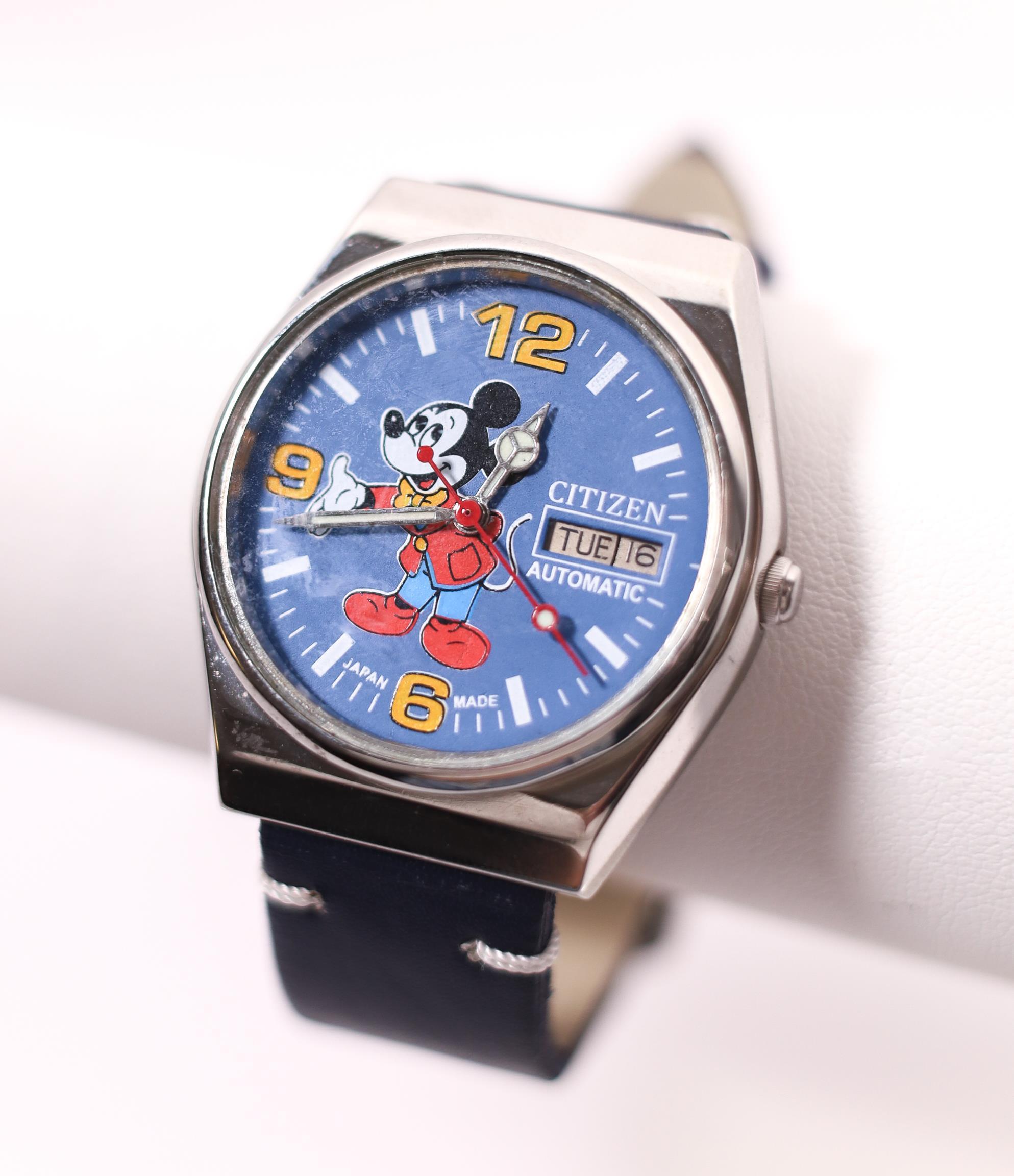 ミッキー3専用CITIZEN アテッサ　ジェットスター　H610-T016791 Mickey Mouse World Adventure Boxed Watch Set by Citizen