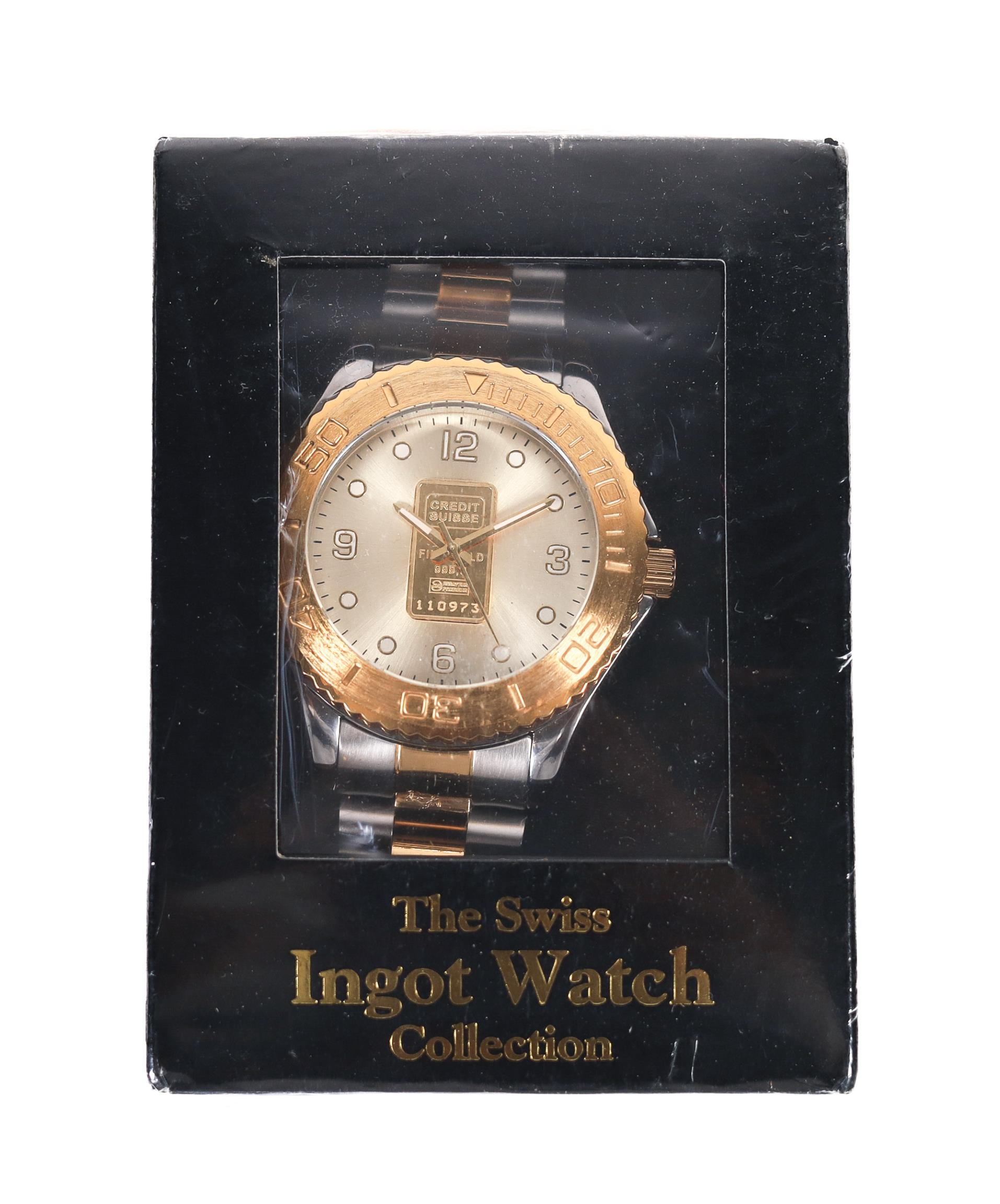 Ingot Yellow gold and Stainless steel Golden | Multi Estate New