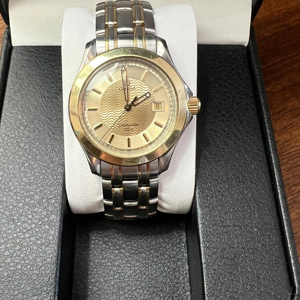 Omega Seamaster 120M Yellow gold and