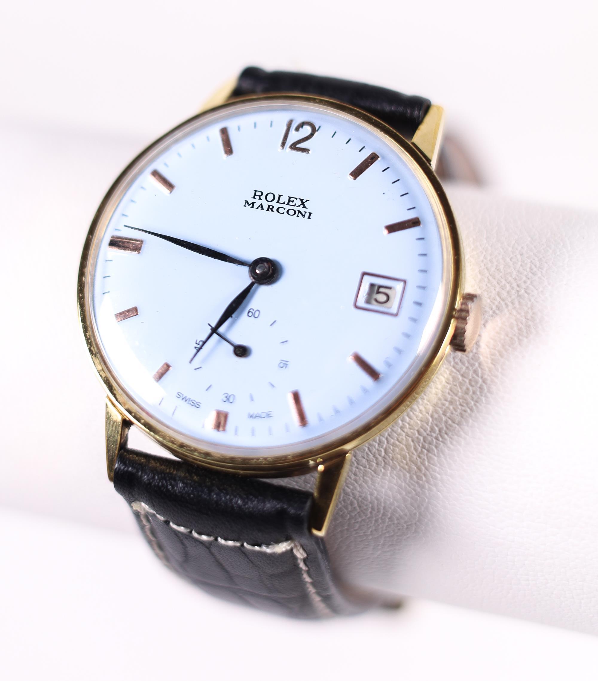 Rolex Marconi Stainless steel and Gold-plated Blue | May 8th 