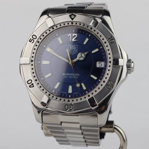 TAG Heuer 2000 WK2117-1 Stainless steel Blue Netherlands | Dealer