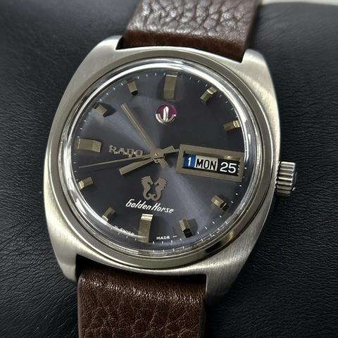 タ*ン様 RADO Golden Horse 11816 water sea自動 Rado Golden Horse 11816 Stainless steel Blue 1975 Turkey | Dealer
