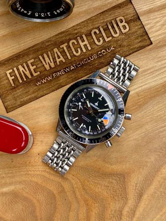 Chronosport Chronograph Sports Stainless steel Black United