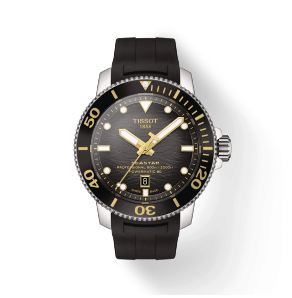 Tissot Seastar T120.607.17.441.01 Stainless steel Black | Dealer