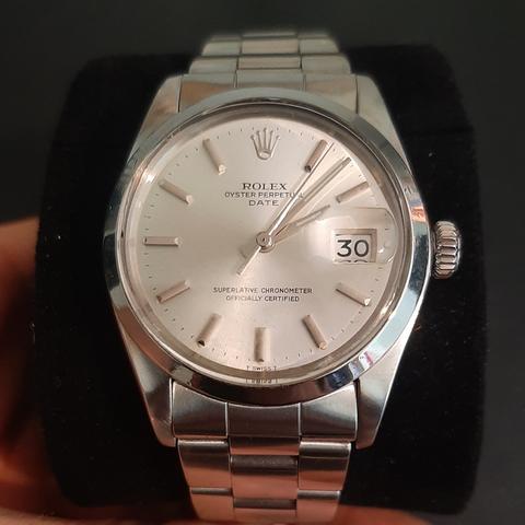 Rolex Oyster Perpetual Date 78350 Stainless steel Silver 1992