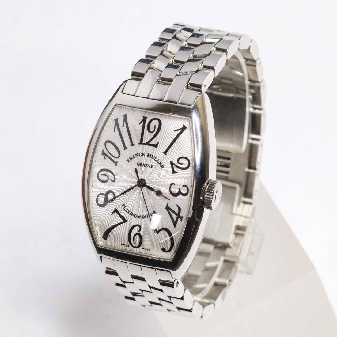 ★ FRANCK MULLER PLATINUM ROTOR Used. Franck Muller Curvex Platinum Rotor 18k Rose Gold Automatic