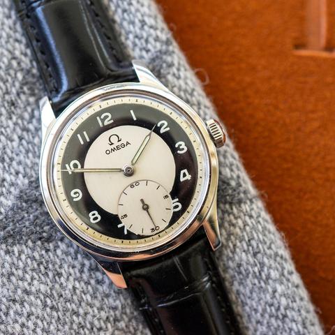 Omega Suverän 2400-5 Stainless steel Black 1944 Sweden | Dealer