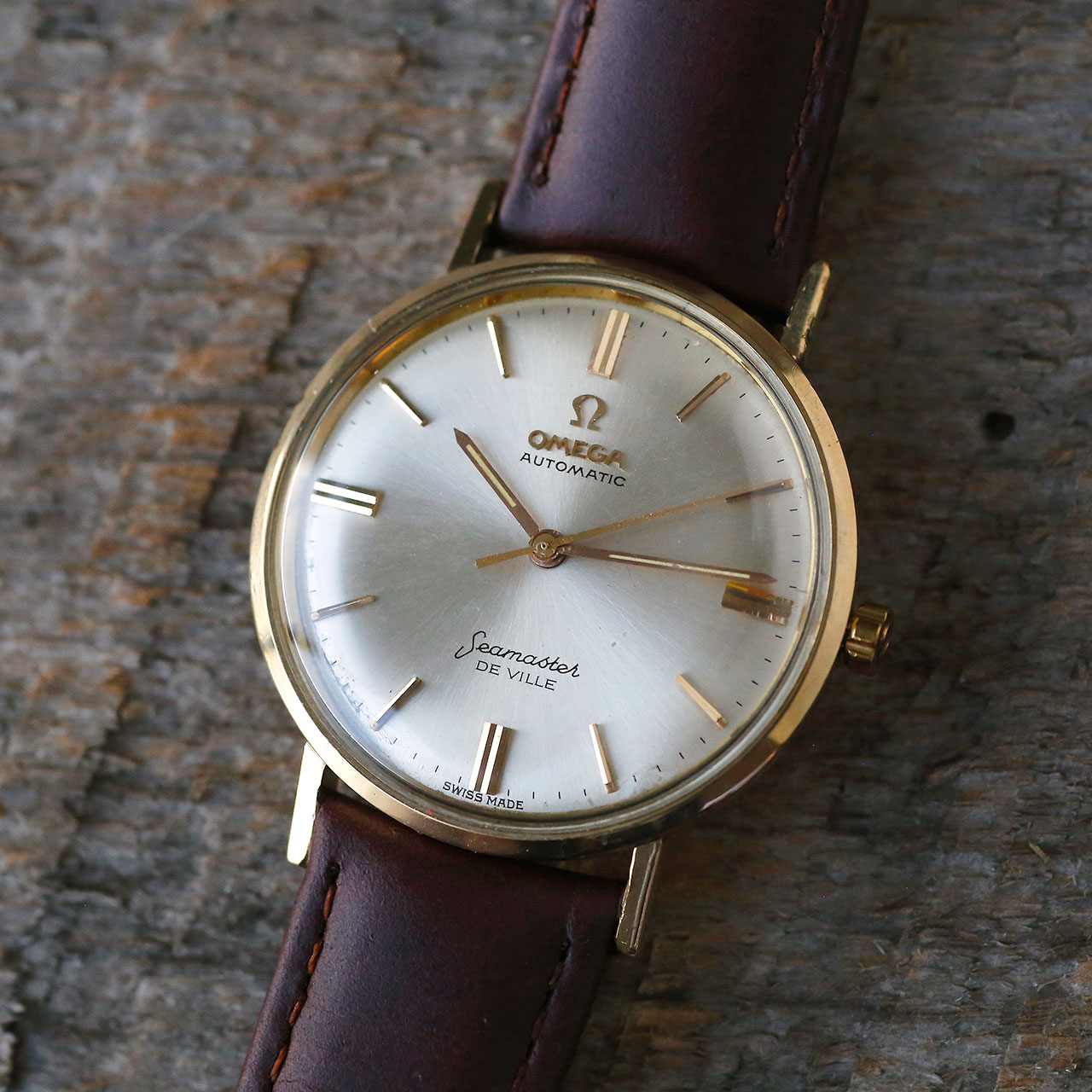 Omega Seamaster De Ville LL6287-1 14k yellow gold Silver 1962