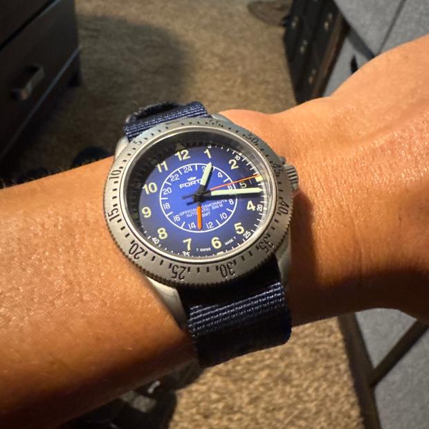 ブルーフォード /シームズ ライク ア ライフタイム アゴー(サイン/番号付き) Fortis 611.22.148 Stainless steel Blue United States | Dealer