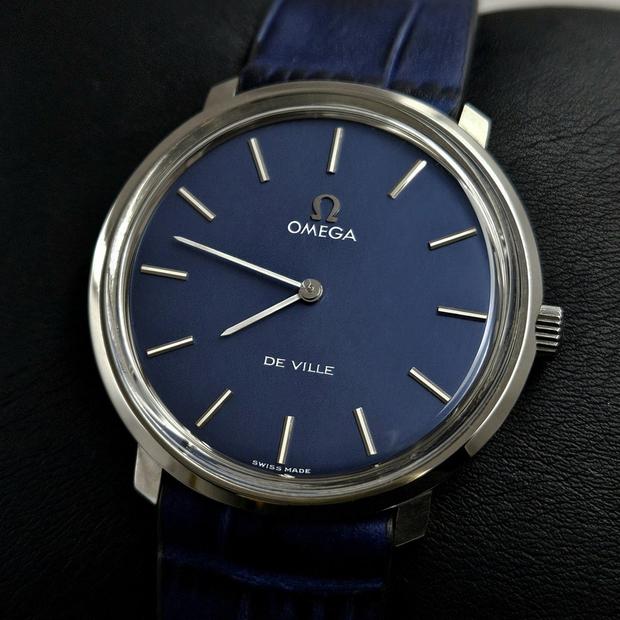 OMEGA　DEVILLE Omega De Ville 115.0001 Stainless steel Blue 1972 Turkey | Dealer