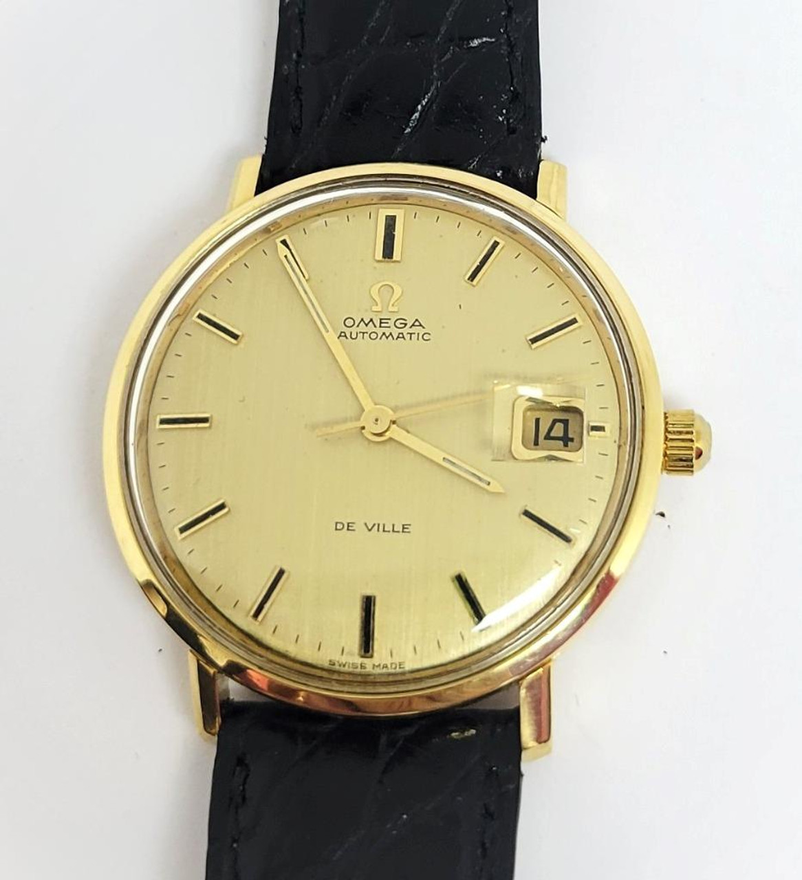 Omega De Ville 166.033 18k yellow gold Golden 1960 United States