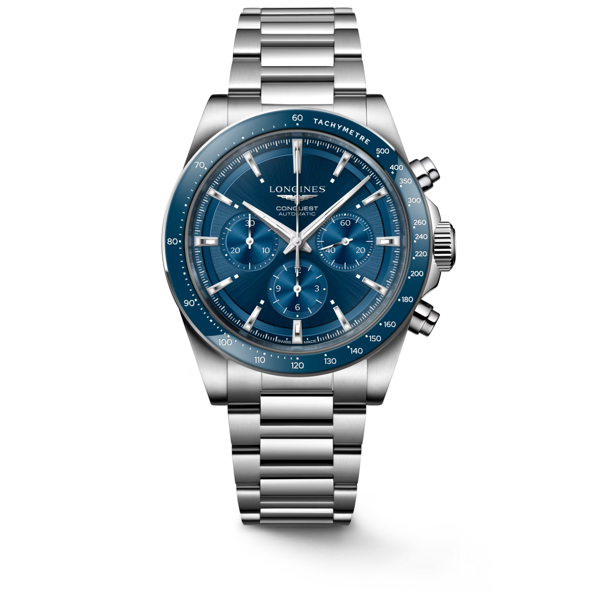 Longines Conquest Stainless steel Black 2018