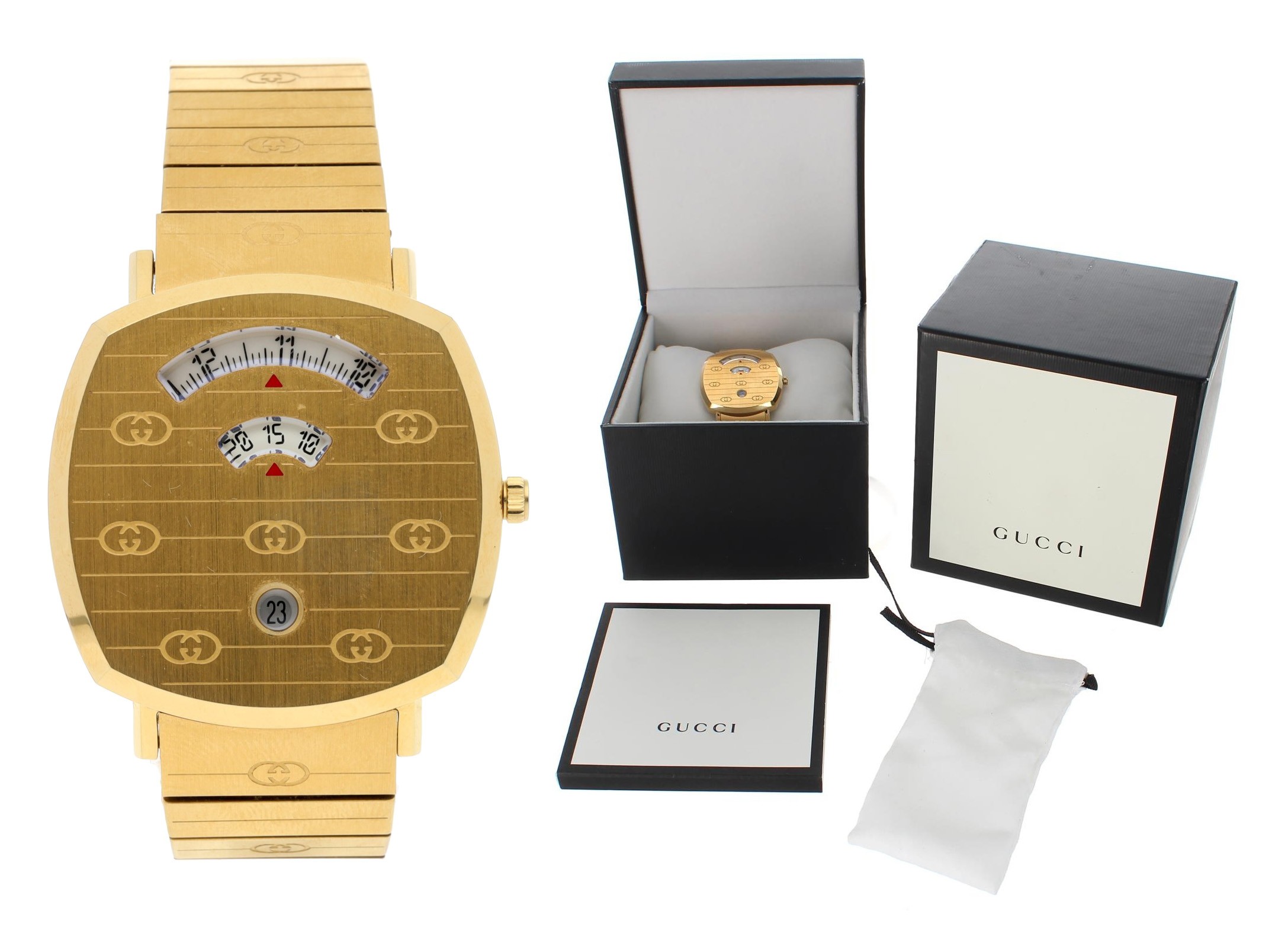 GUCCI グッチ　ゴールドラメ　トップス　ノースリーブ gucci-157-326878697.jpg