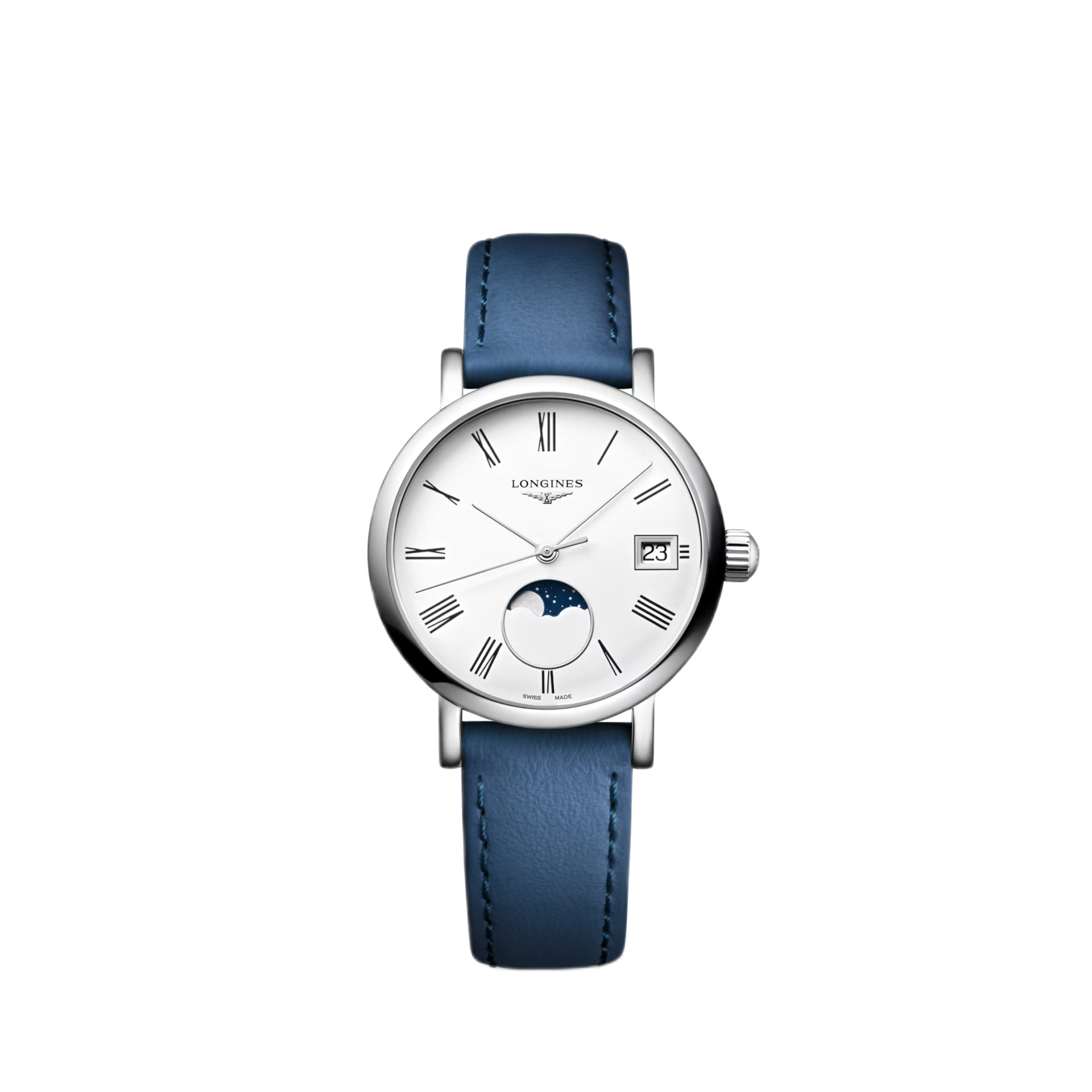 Longines Elegant Stainless steel White Hong Kong