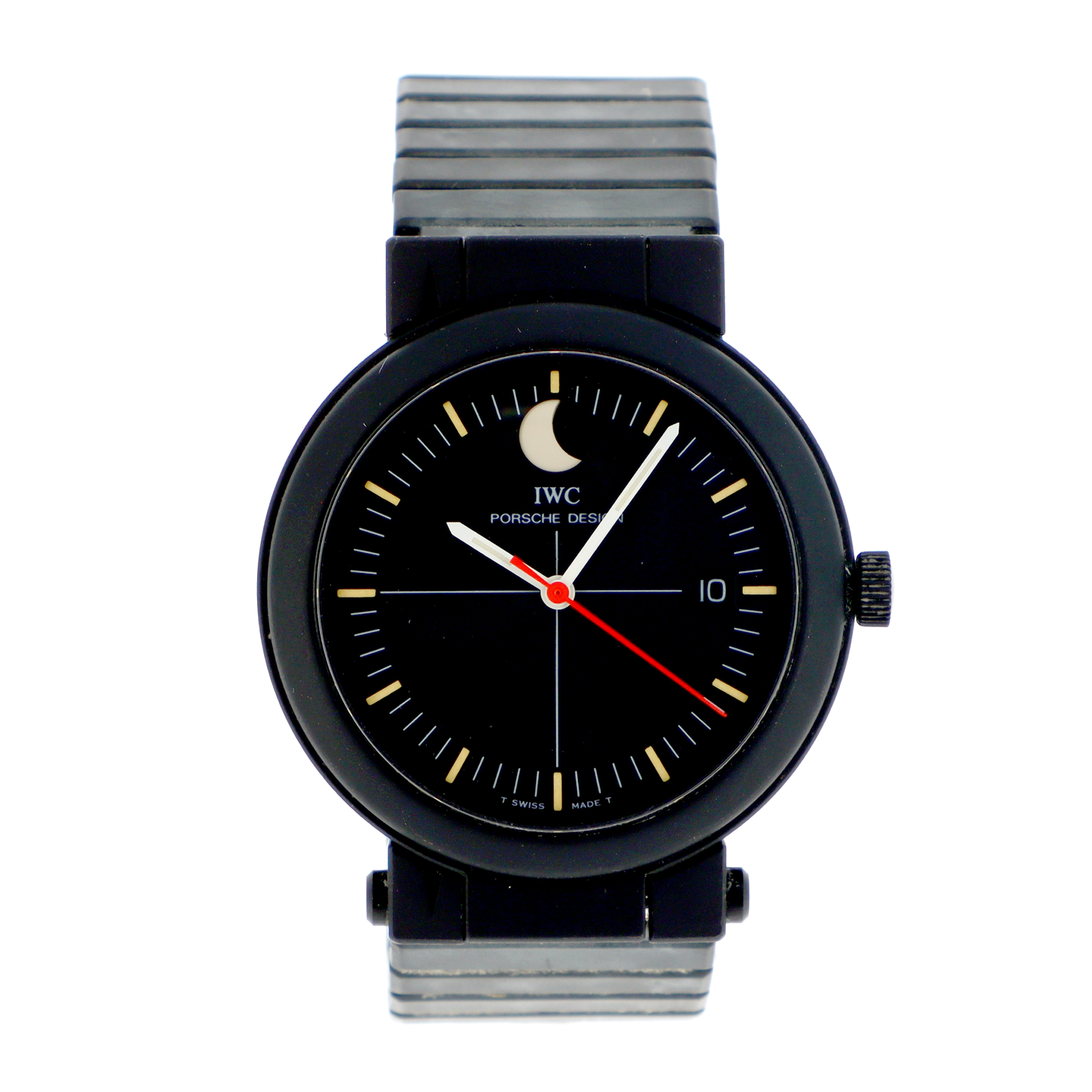 IWC Porsche Design 3551 Aluminium and PVD Black 1990 Monaco