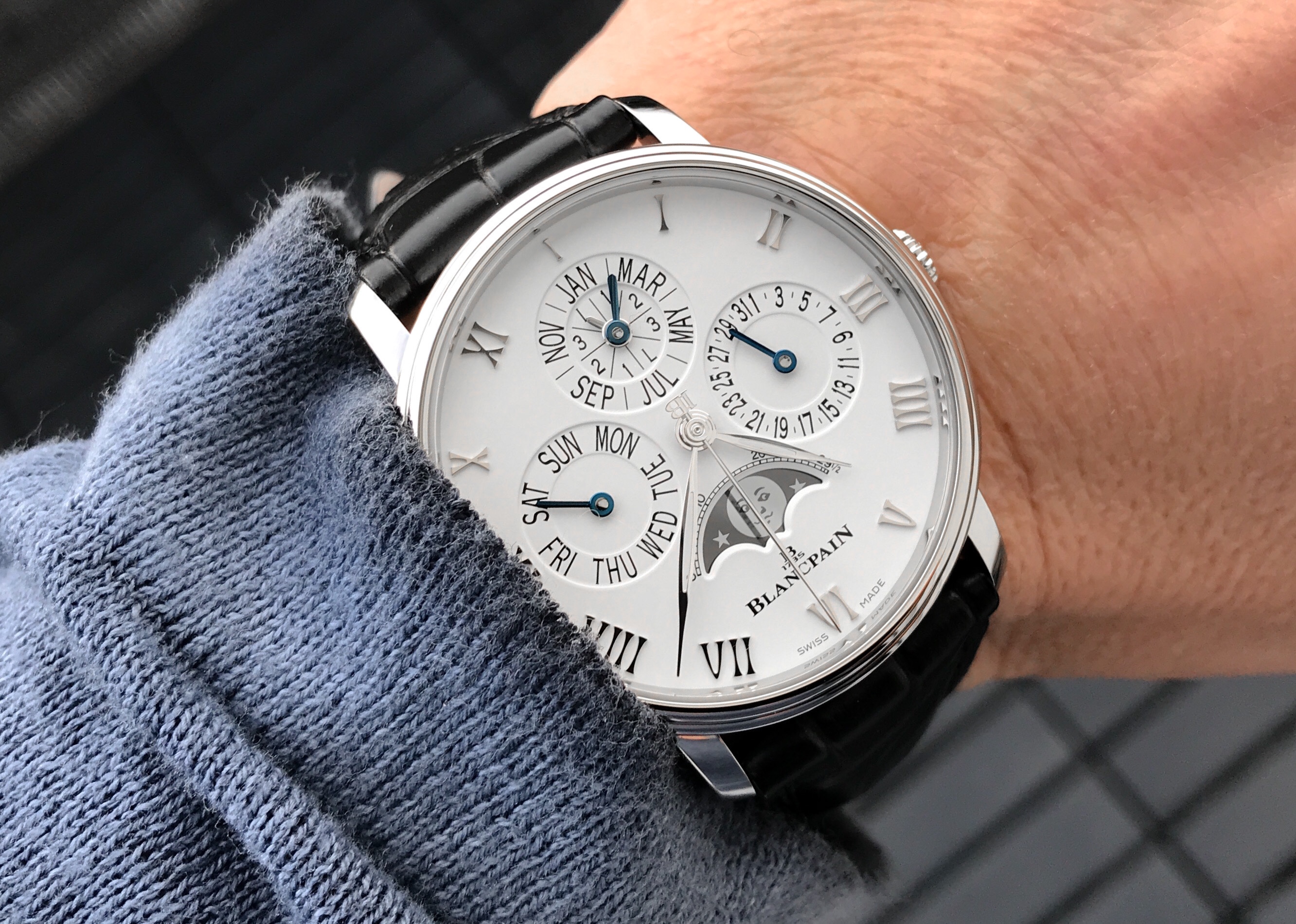 Blancpain Quantième Perpétuel Phases de Lune 6656 1127 55B