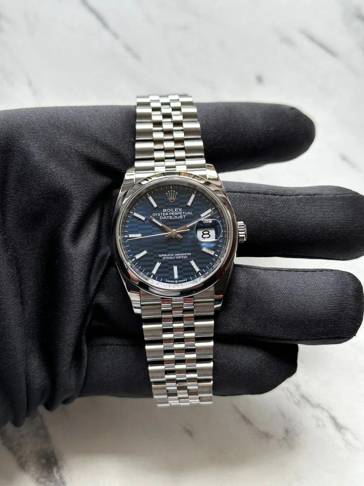 Rolex Datejust 126200-0021 Stainless steel Blue 2023 Czech