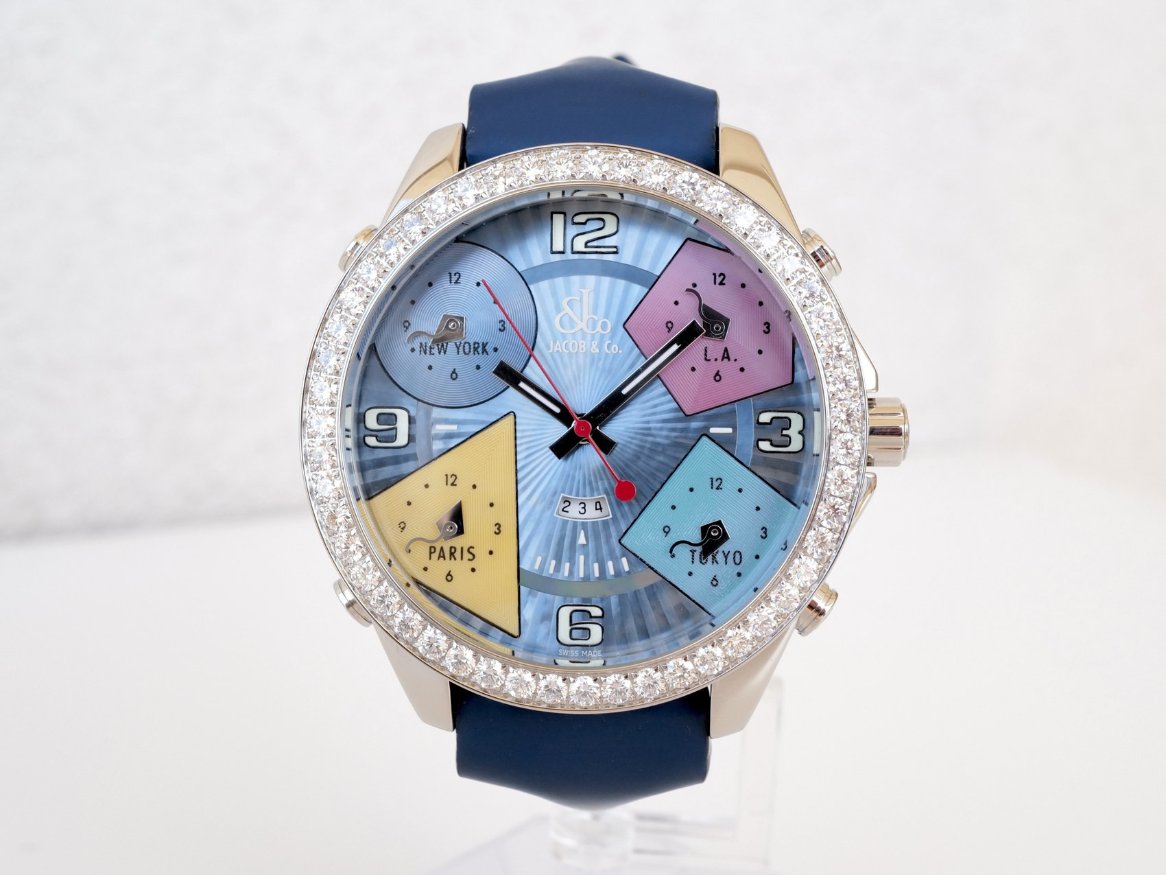 jacobe＆co Five time zone 自動巻 