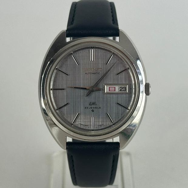 Seiko Lord Matic 5606-7150 Stainless steel Blue 1971 Spain